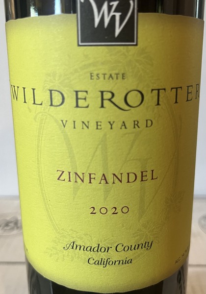 2020 Estate Zinfandel